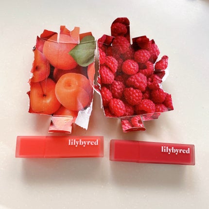 ムードライアー ベルベットティント/lilybyred/リップティントを使ったクチコミ(1枚目)