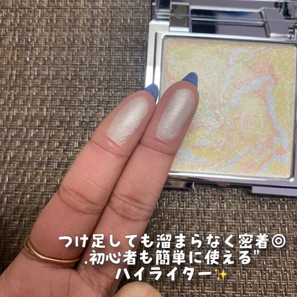 スキンルミナスハイライター/DEAR DAHLIA/パウダーハイライトを使ったクチコミ(4枚目)