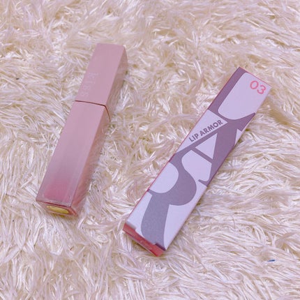 リップアーマー/KiSS/口紅を使ったクチコミ(1枚目)