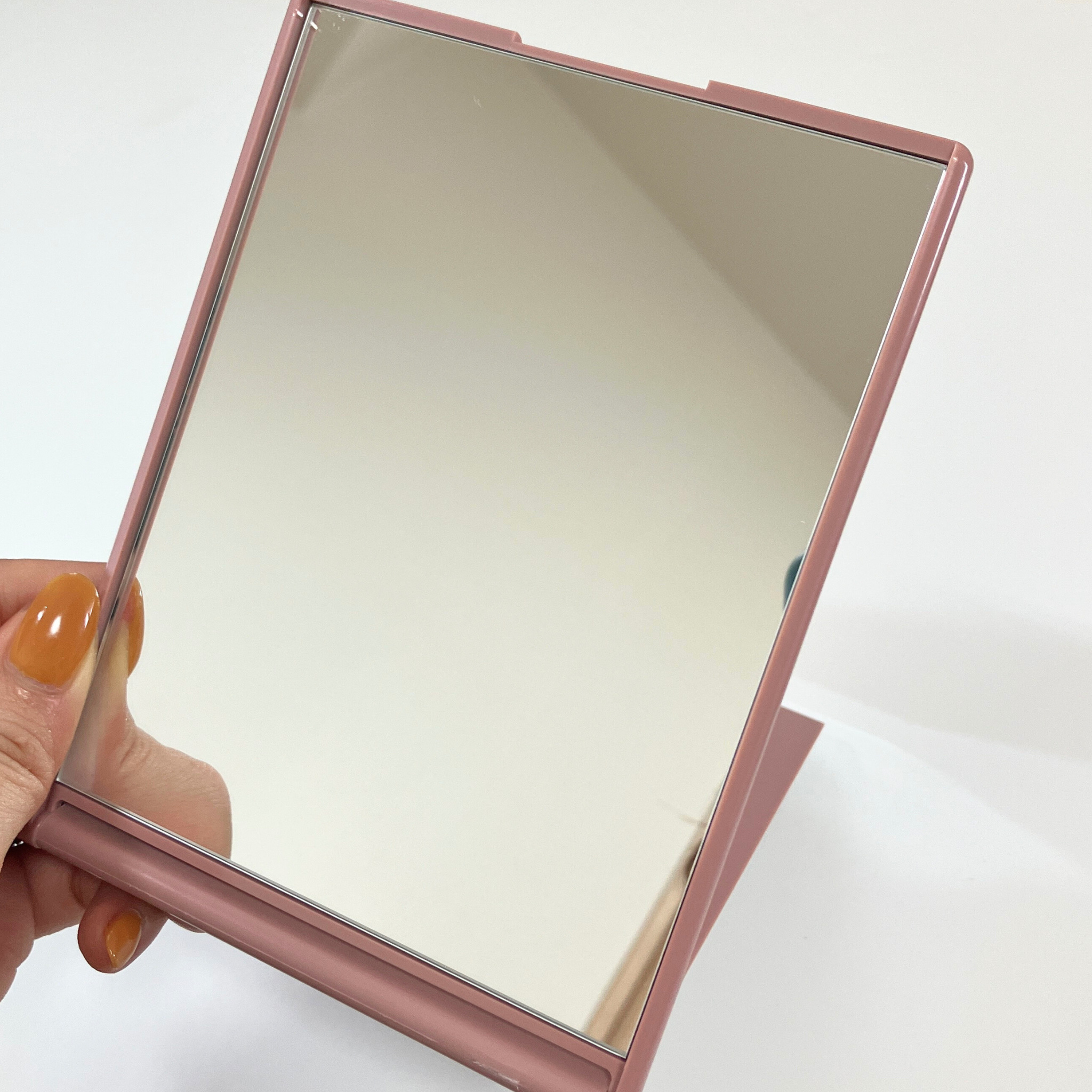 リアルックミラー 通常サイズ ローズダスト(限定)/ロージーローザ/その他化粧小物を使ったクチコミ（2枚目）