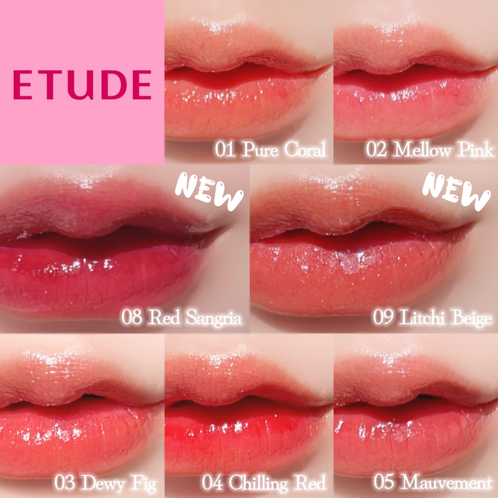 グロウ フィクシングティント/ETUDE/リップティントを使ったクチコミ（3枚目）