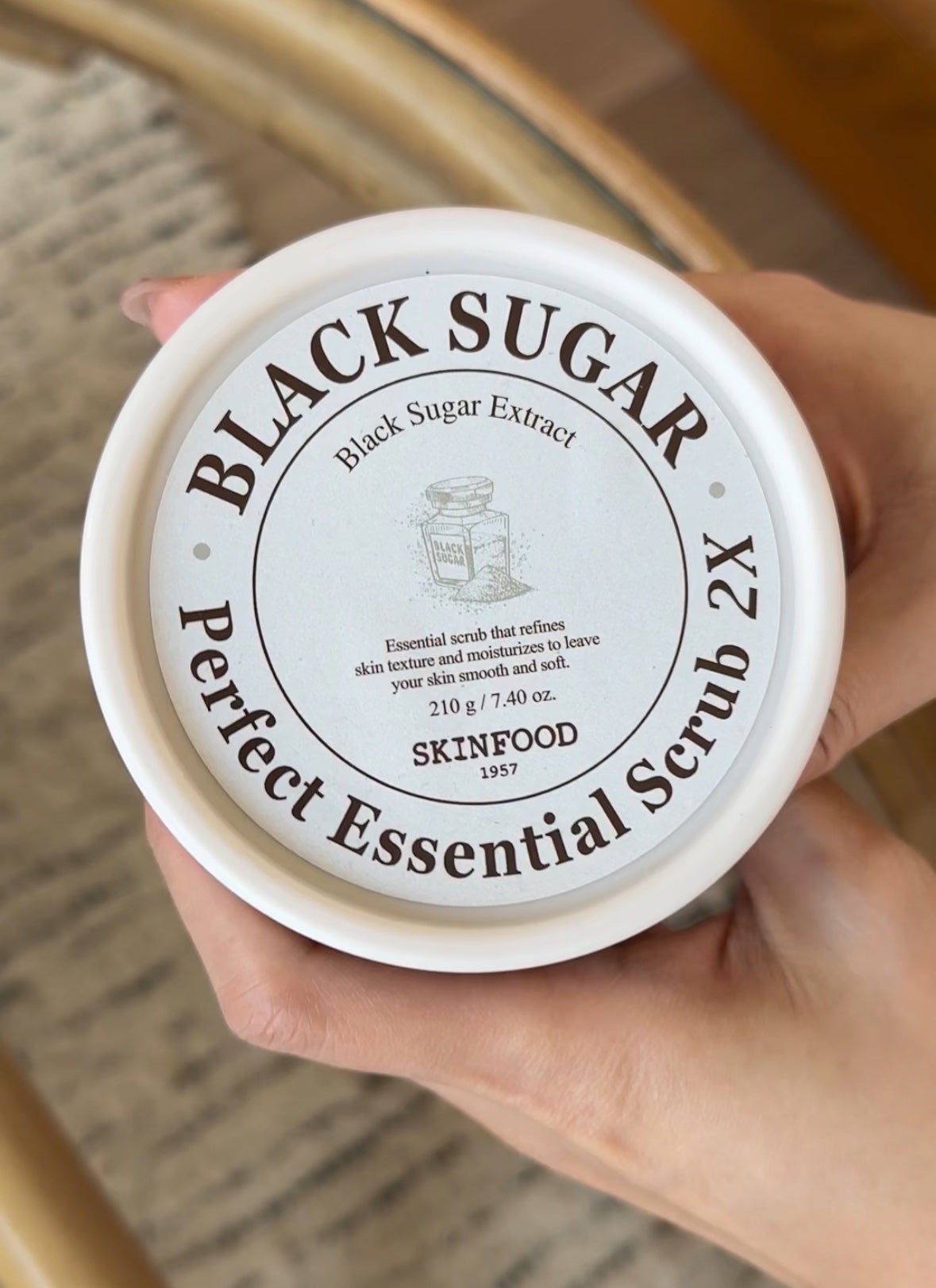 ブラックシュガー パーフェクト エッセンシャル スクラブ2X/SKINFOOD/洗い流すパック・マスクを使ったクチコミ(1枚目)