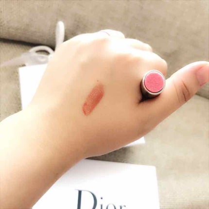 ディオール アディクト スクラブ&バーム/Dior/リップスクラブを使ったクチコミ(2枚目)