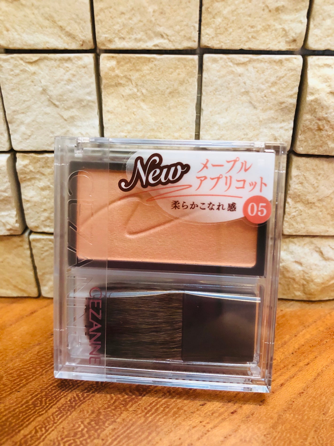 チークブラッシュ/CEZANNE/パウダーチークを使ったクチコミ(1枚目)