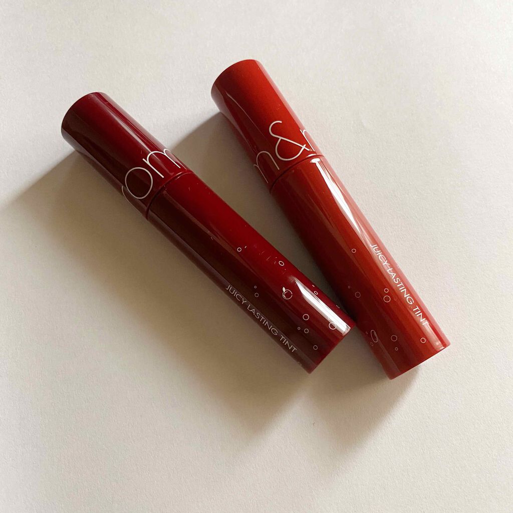 ジューシーラスティングティント/rom&nd/リップティントを使ったクチコミ(1枚目)