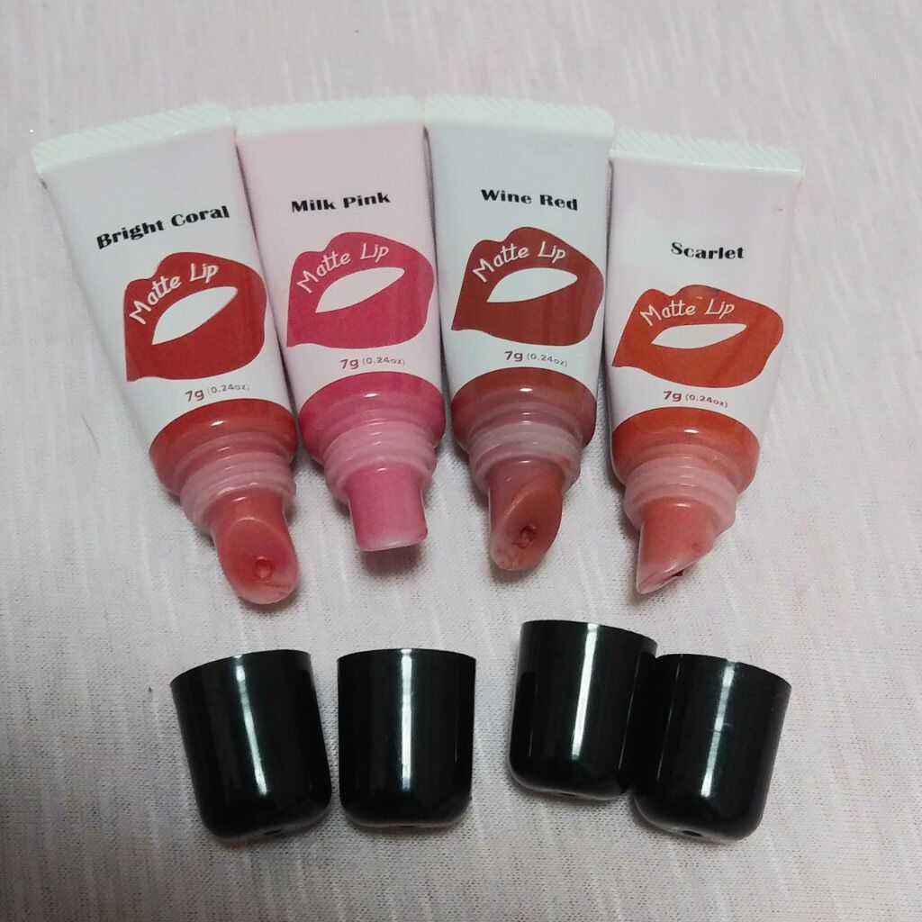 マットリップD/DAISO/口紅を使ったクチコミ（2枚目）