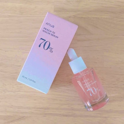 桃70%ナイアシンセラム/Anua/美容液を使ったクチコミ(1枚目)