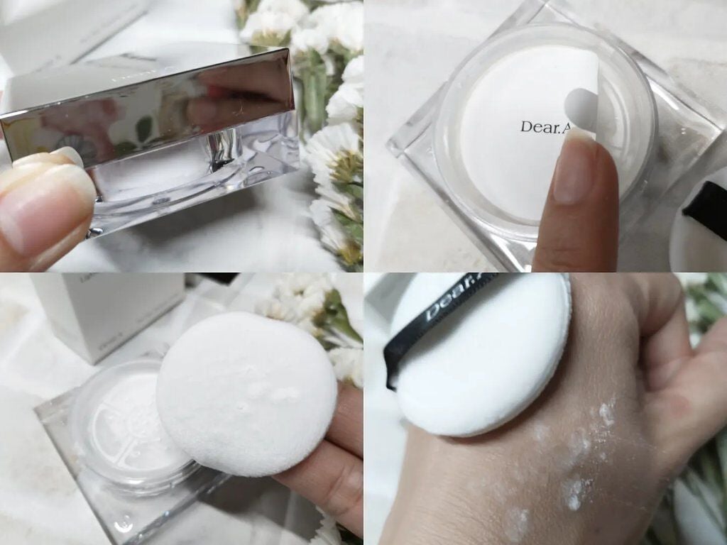 フェイス ブラー フィニッシング パウダー/Dear.A/ルースパウダーを使ったクチコミ(3枚目)