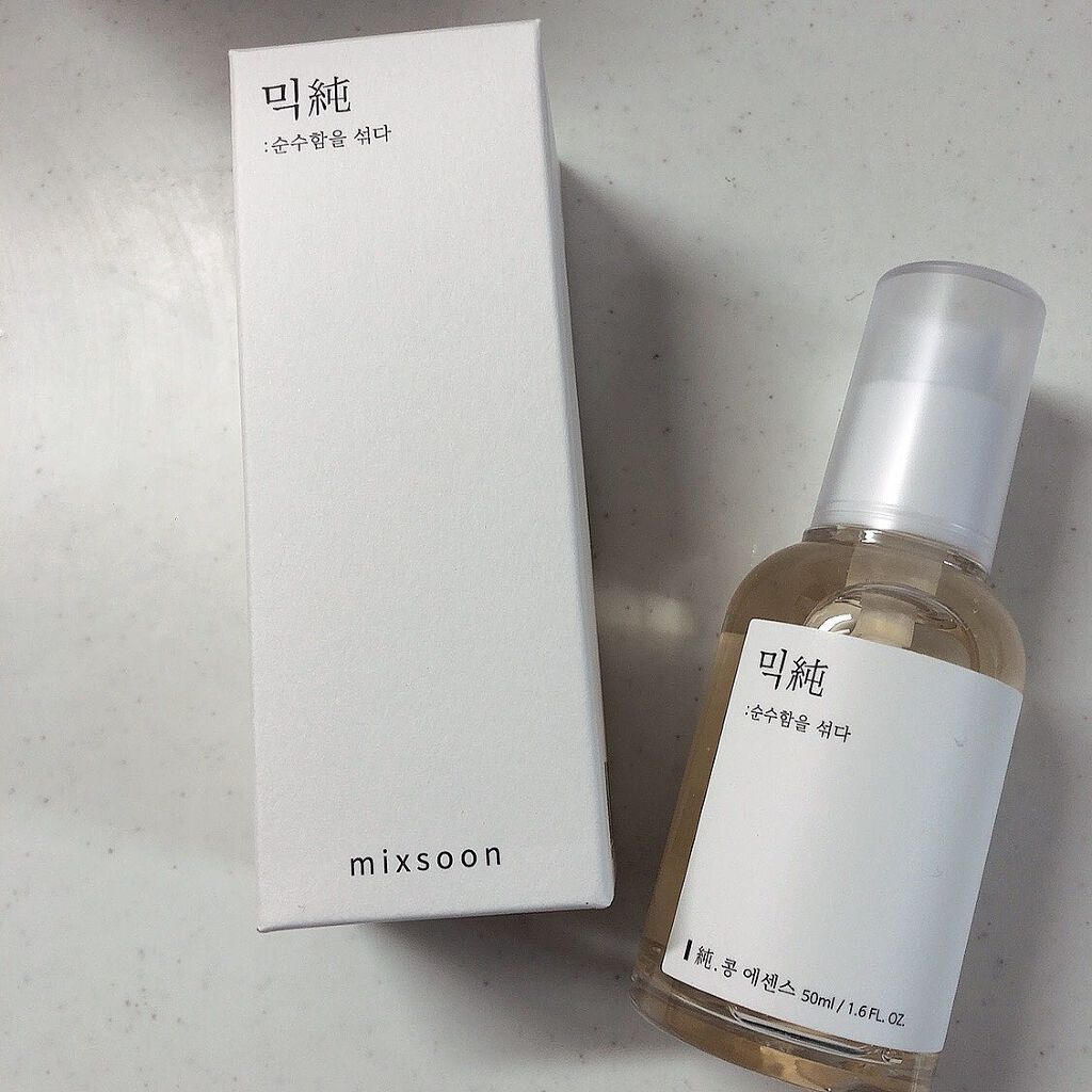 大豆エッセンス/mixsoon/美容液を使ったクチコミ（1枚目）