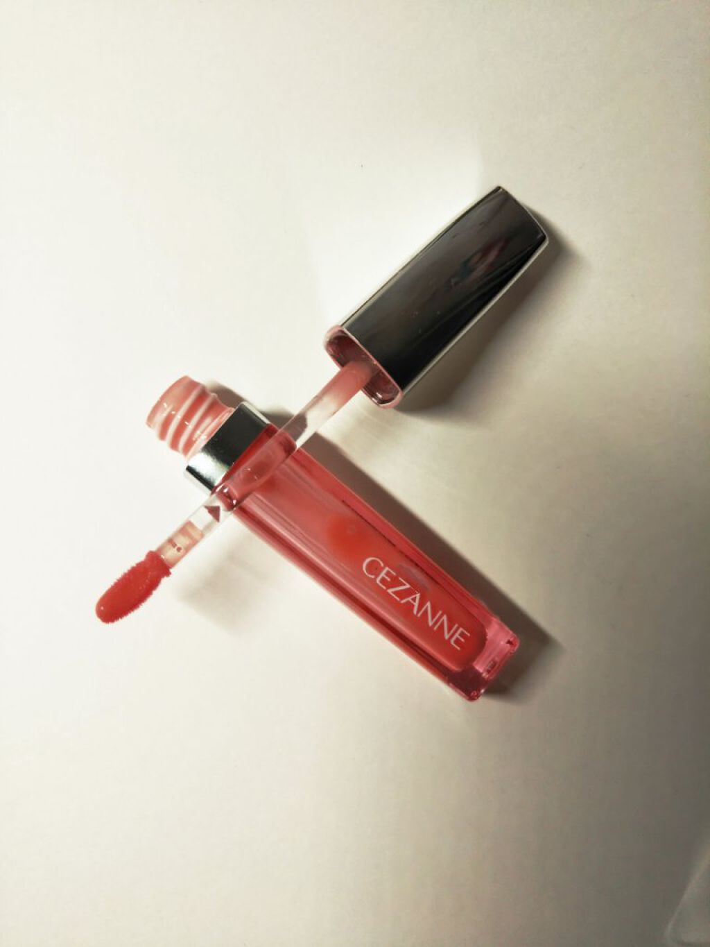 ジェルグロスリップ/CEZANNE/リップグロスを使ったクチコミ（2枚目）