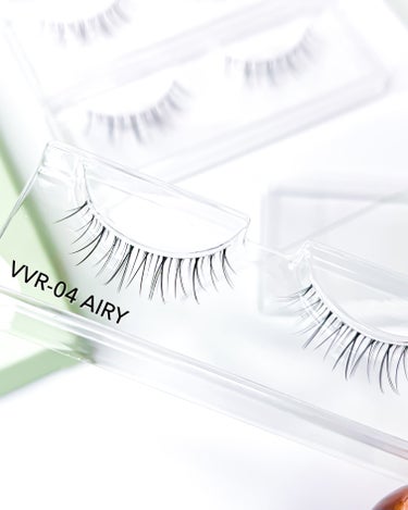 ビー・エヌ Vivias  Stretch Lash  ヴィヴィアス伸縮つけまつげのクチコミ「Vivias  Stretch Lash  伸縮つけまつげ

❖ VVR-04 AIRY

ま.....」（2枚目）