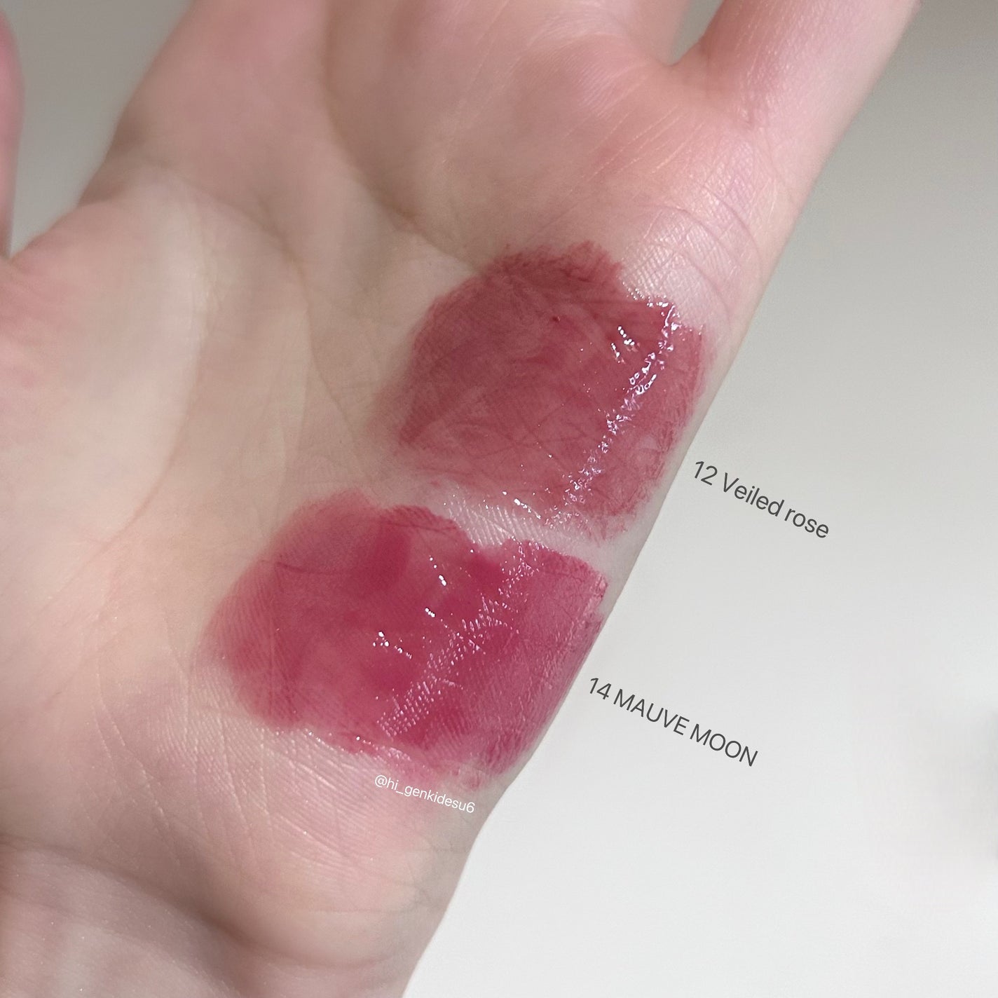 グラスティングウォーターティント/rom&nd/リップティントを使ったクチコミ(3枚目)