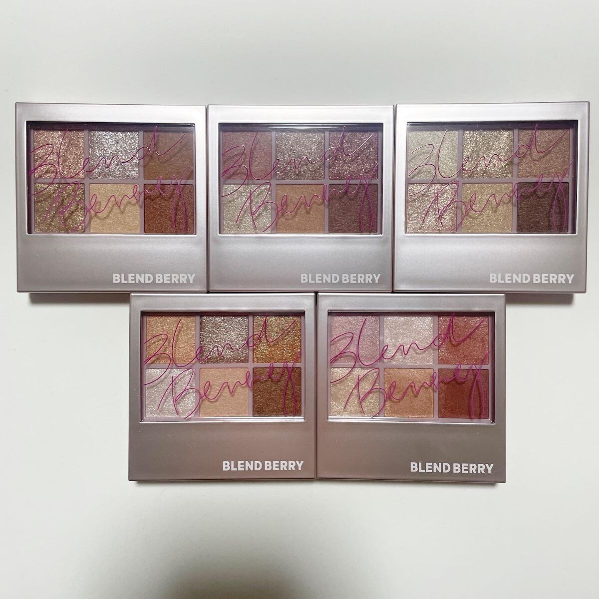 オーラクリエイション/BLEND BERRY/アイシャドウパレットを使ったクチコミ(6枚目)