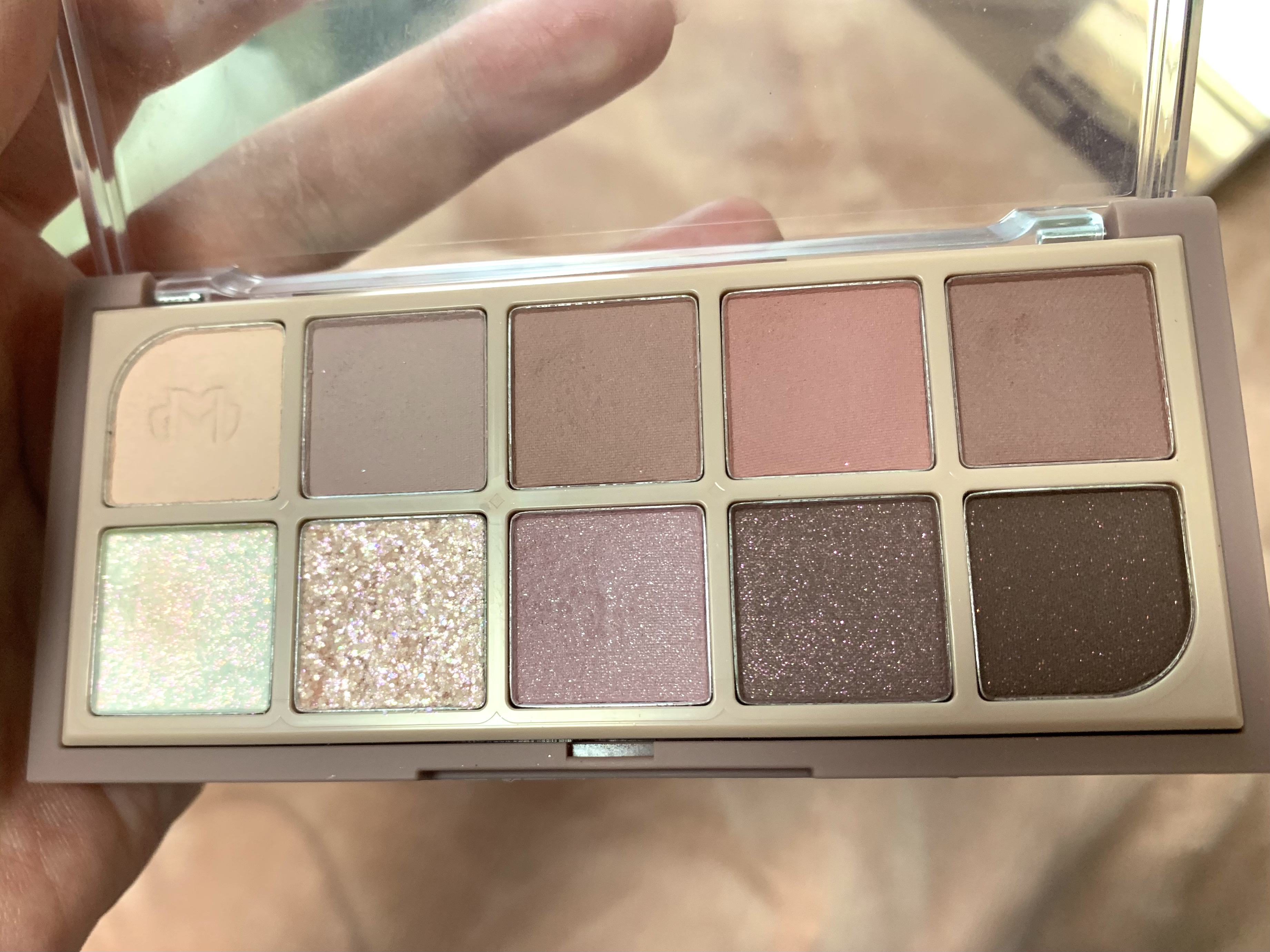MDショールモーメント アイシャドウパレット/mude./アイシャドウパレットを使ったクチコミ（2枚目）