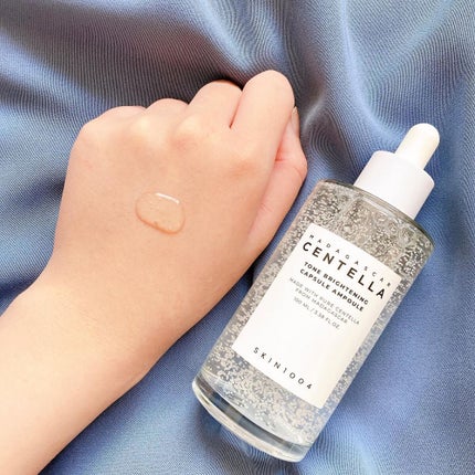 トーンブライトニング カプセルアンプル/SKIN1004/美容液を使ったクチコミ(5枚目)