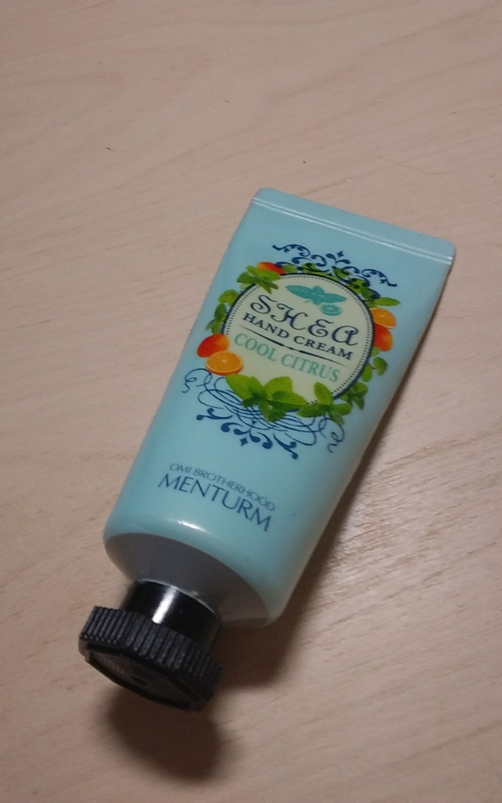 シアハンドクリーム クールシトラス/メンターム/ハンドクリームを使ったクチコミ（1枚目）