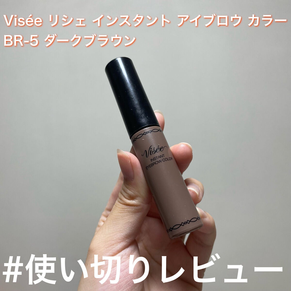ヴィセ リシェ インスタント アイブロウ カラー/Visée/眉マスカラを使ったクチコミ(1枚目)