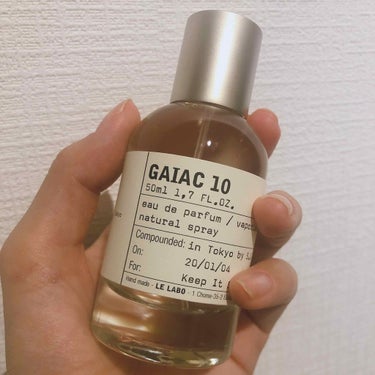 GAIAC10/LE LABO/香水(その他)を使ったクチコミ（1枚目）