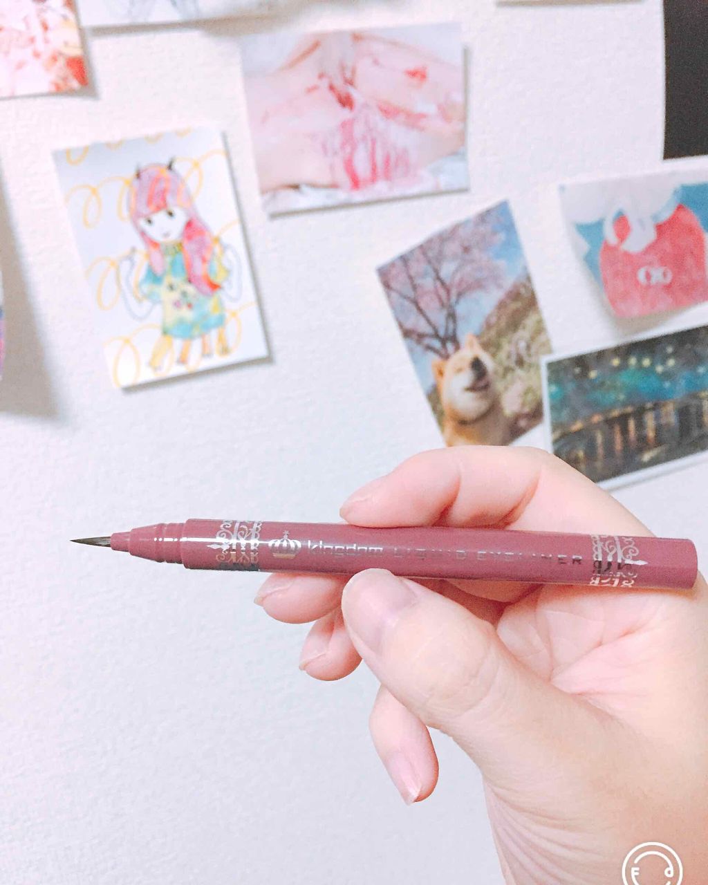 リキッドアイライナーS/キングダム/リキッドアイライナーを使ったクチコミ(3枚目)