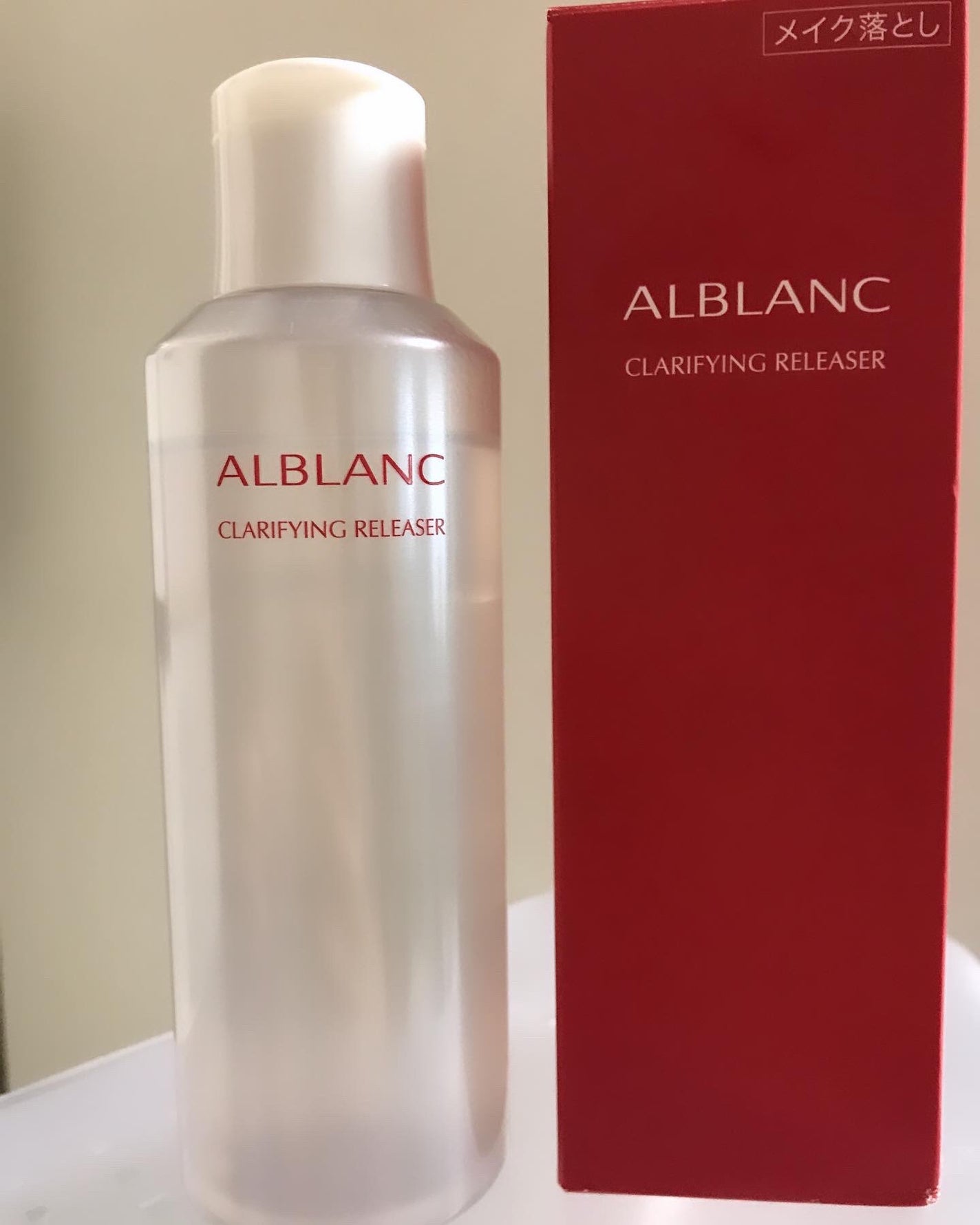 クラリファイイング リリーサー/ALBLANC/クレンジングウォーターを使ったクチコミ(1枚目)