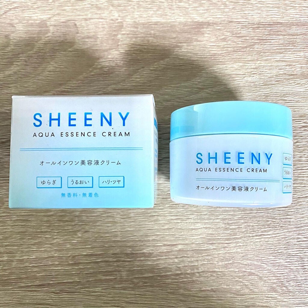 アクアエッセンスクリーム/SHEENY/フェイスクリームを使ったクチコミ(1枚目)