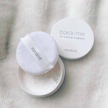 バックミーノーセバムパウダー/rom&nd/ルースパウダーを使ったクチコミ(1枚目)