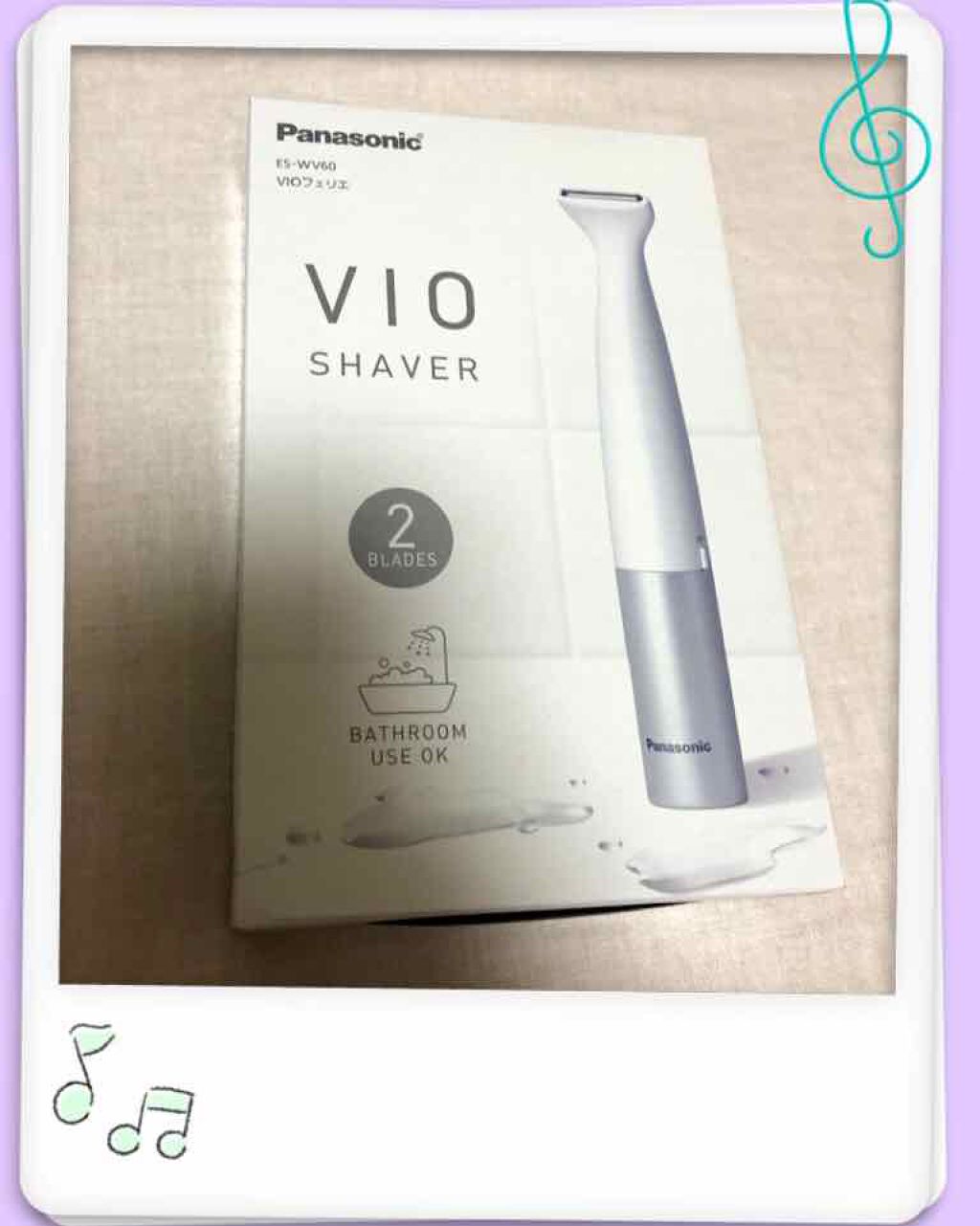 VIOフェリエ ES-WV60/Panasonic/シェーバーを使ったクチコミ（1枚目）