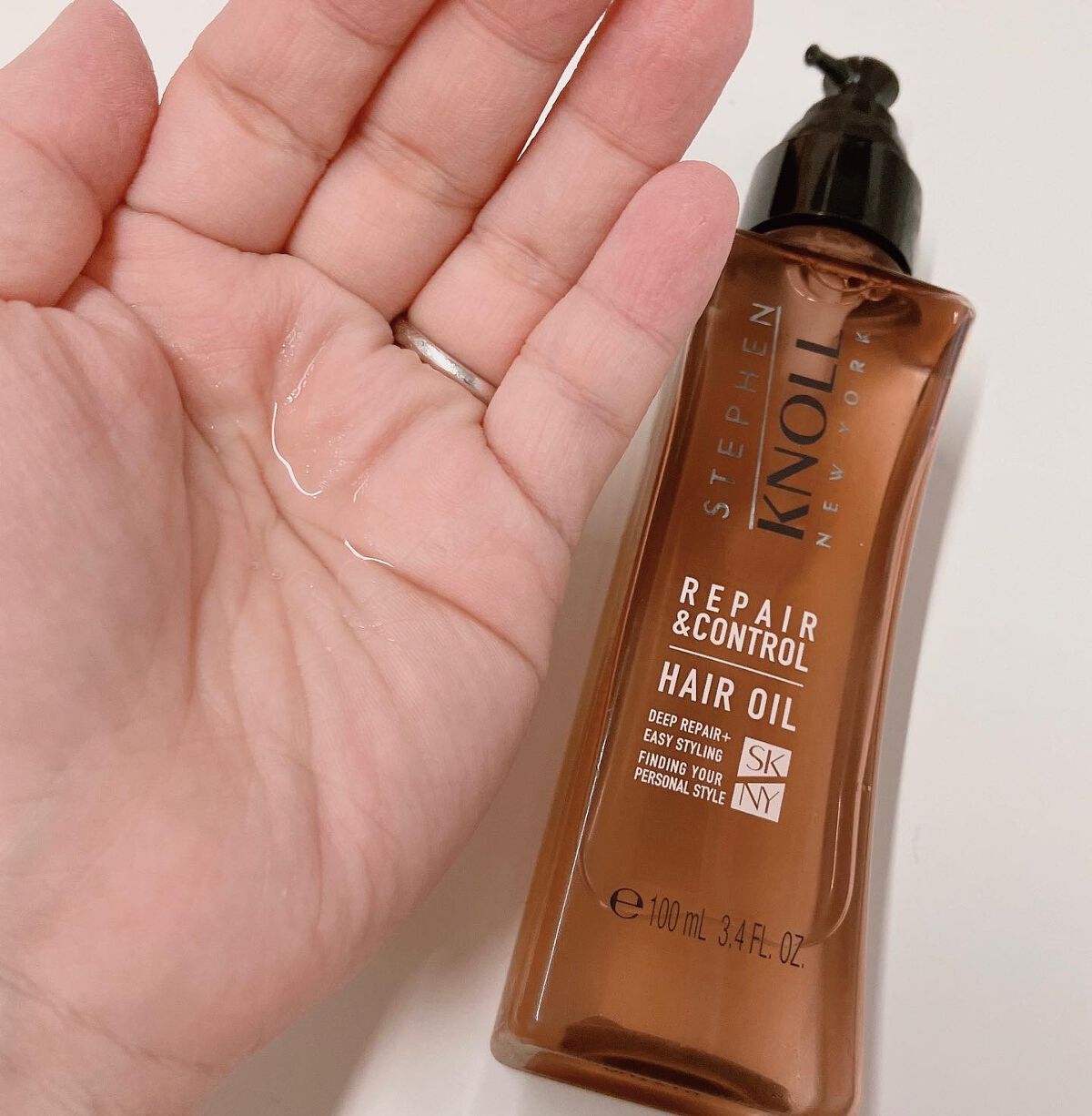 リペアコントロール ヘアオイル W/スティーブンノル ニューヨーク/ヘアオイルを使ったクチコミ(2枚目)