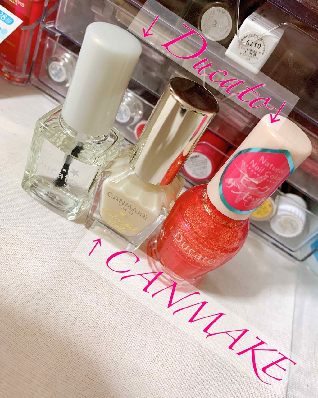 カラフルネイルズ/キャンメイク/マニキュアを使ったクチコミ(1枚目)