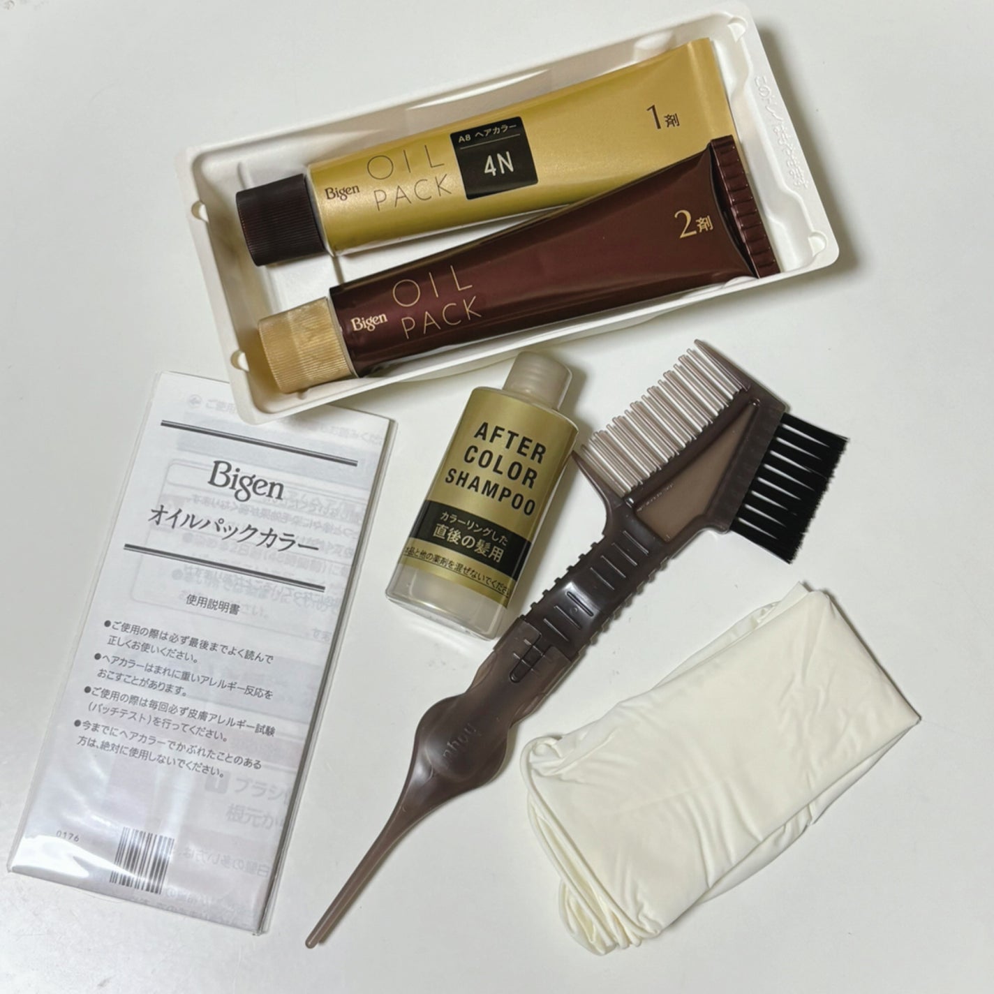 オイルパックカラー/ビゲン/ヘアカラーを使ったクチコミ(2枚目)