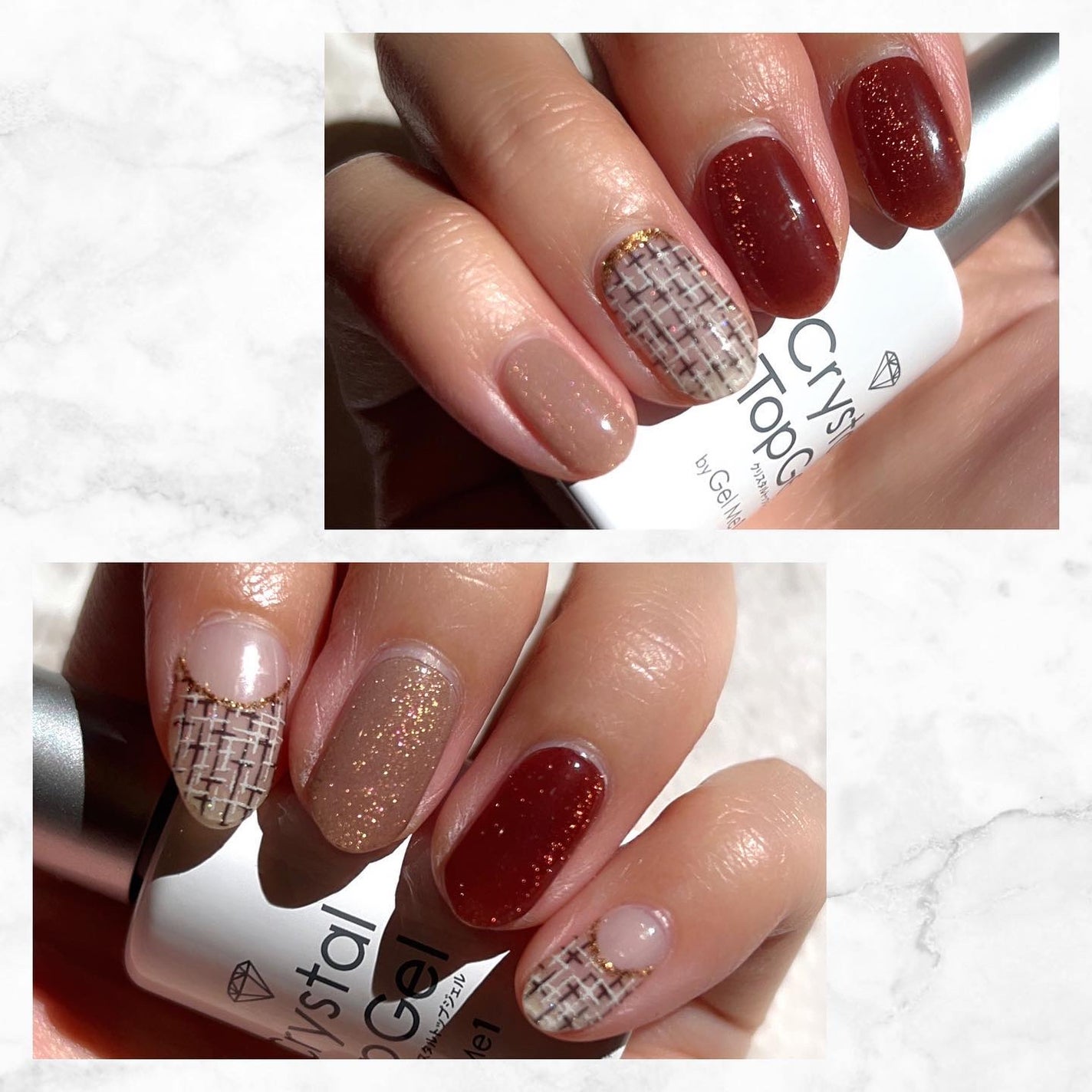 ジェルミーペタリー/ジェルミーワン/ネイルシールを使ったクチコミ(10枚目)