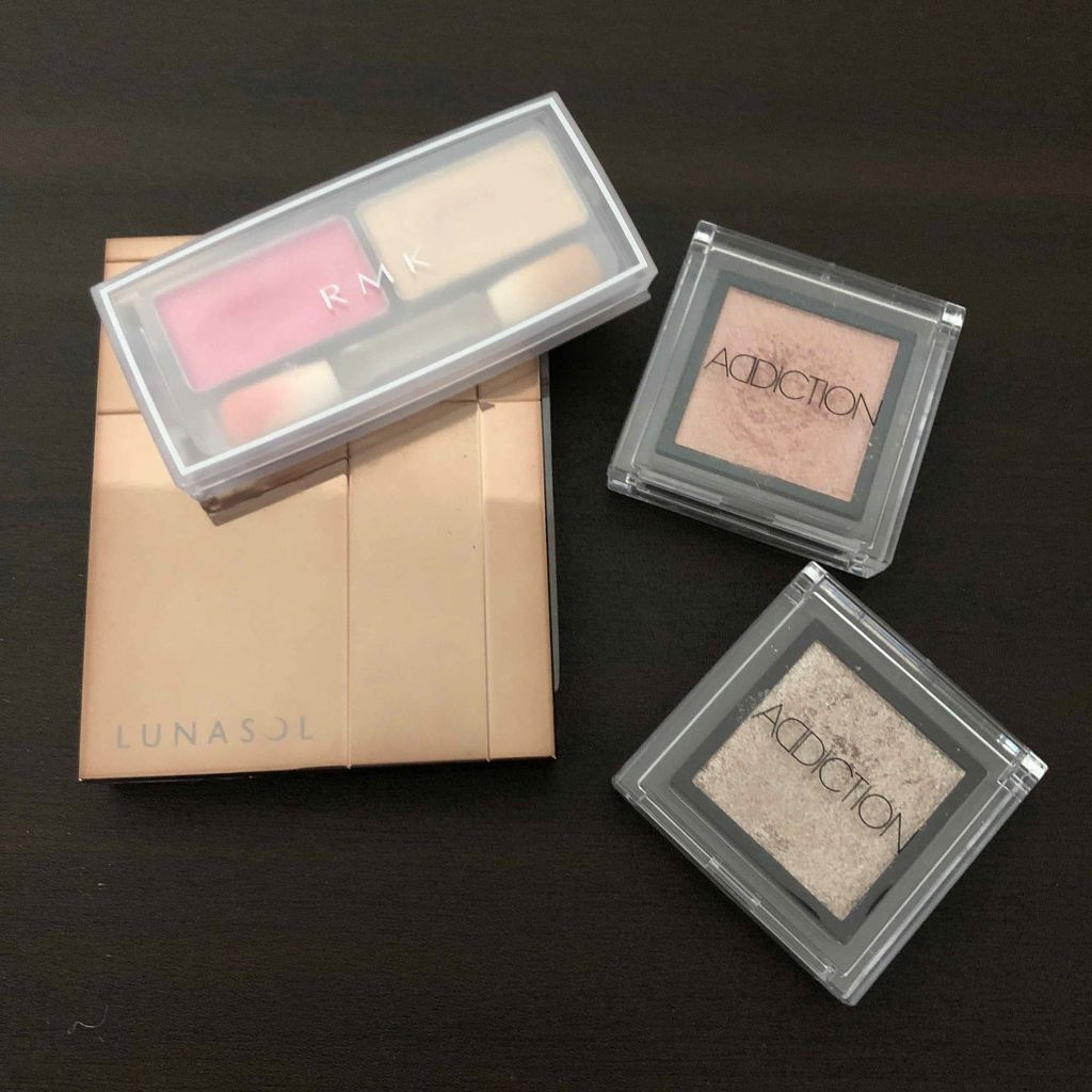 スリーディメンショナルアイズ/LUNASOL/アイシャドウパレットを使ったクチコミ（1枚目）