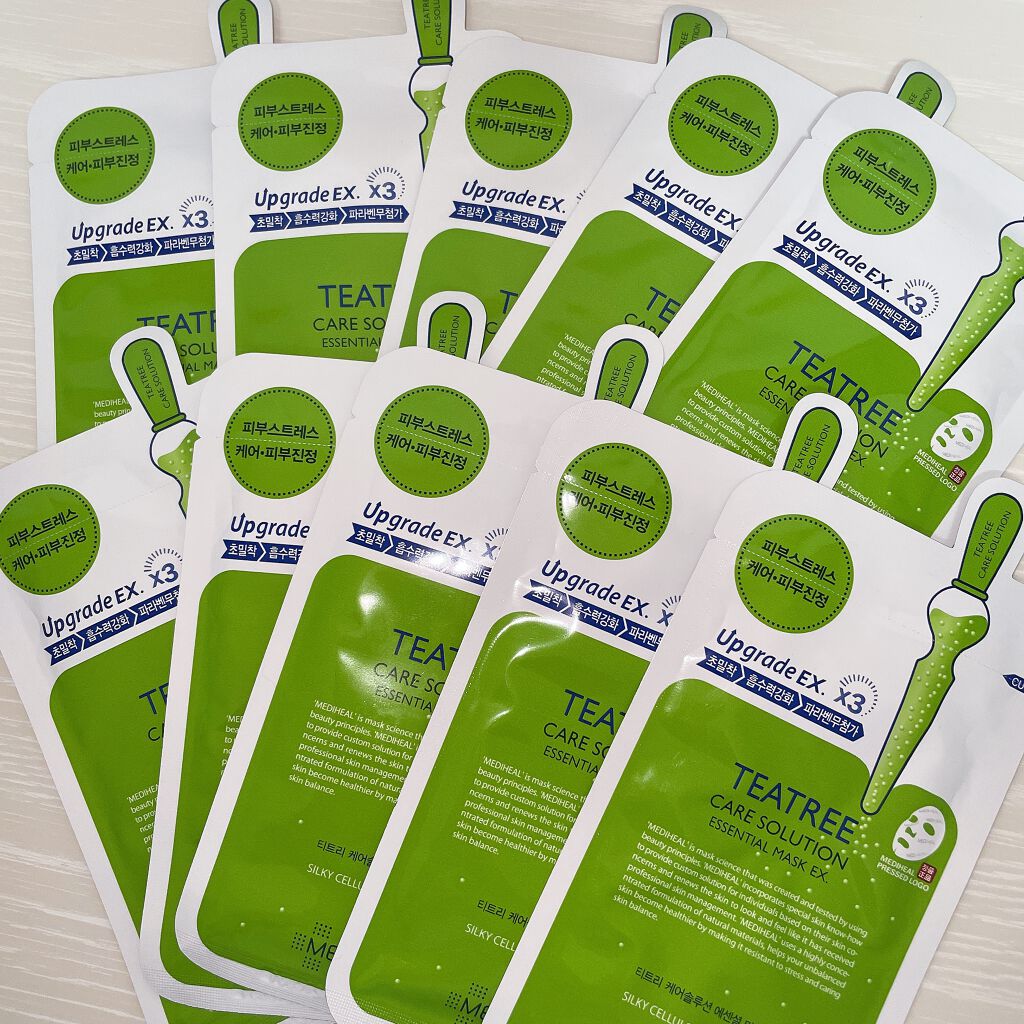 ティーツリーケア ソリューション エッセンシャルマスクEX/MEDIHEAL/シートマスク・パックを使ったクチコミ(6枚目)