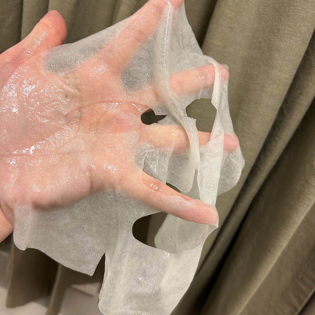 ガラクナイアシン エッセンスマスク/manyo/シートマスク・パックを使ったクチコミ（3枚目）