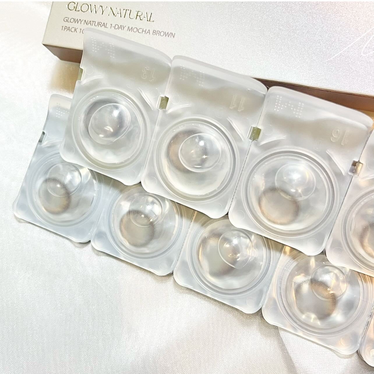 Glowy Natural 1Day/OLENS/カラーコンタクトレンズを使ったクチコミ(3枚目)