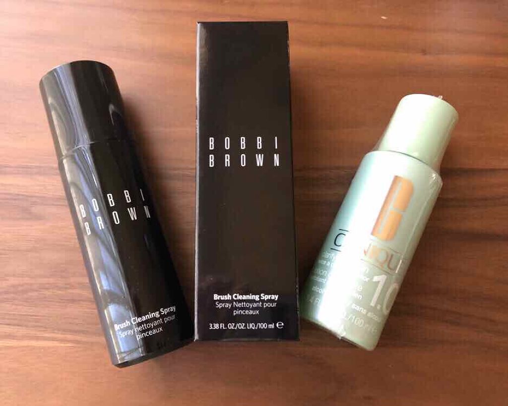 ブラシ クリーニング スプレー/BOBBI BROWN/その他化粧小物を使ったクチコミ（1枚目）