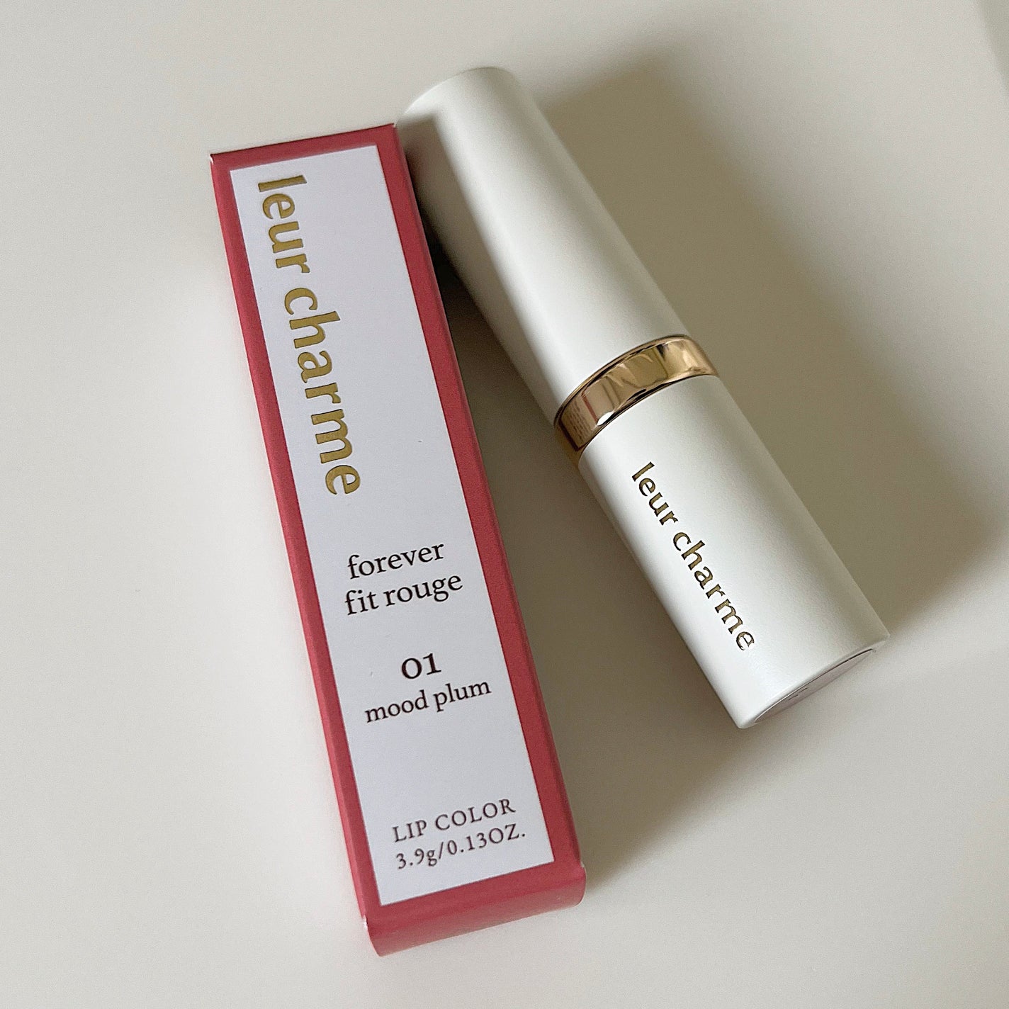 フォーエバー フィット ルージュ/leur charme/口紅を使ったクチコミ(2枚目)