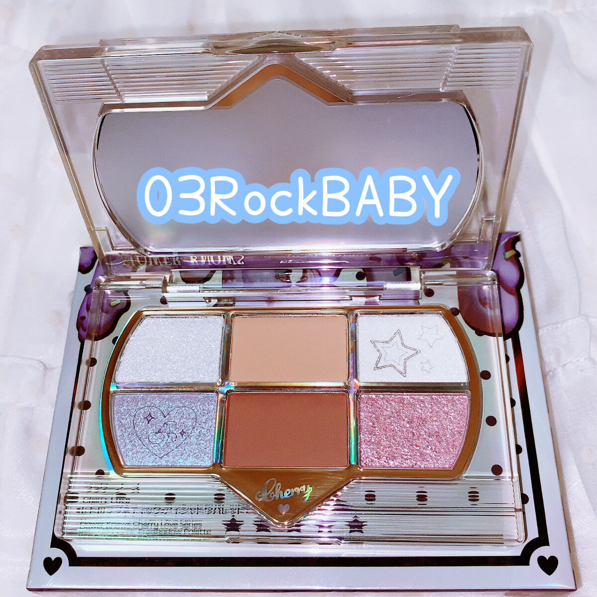 レトロマグネティック アイシャドウパレット  03 ロックベイビー(Rock Baby)/FlowerKnows/アイシャドウパレットを使ったクチコミ（2枚目）