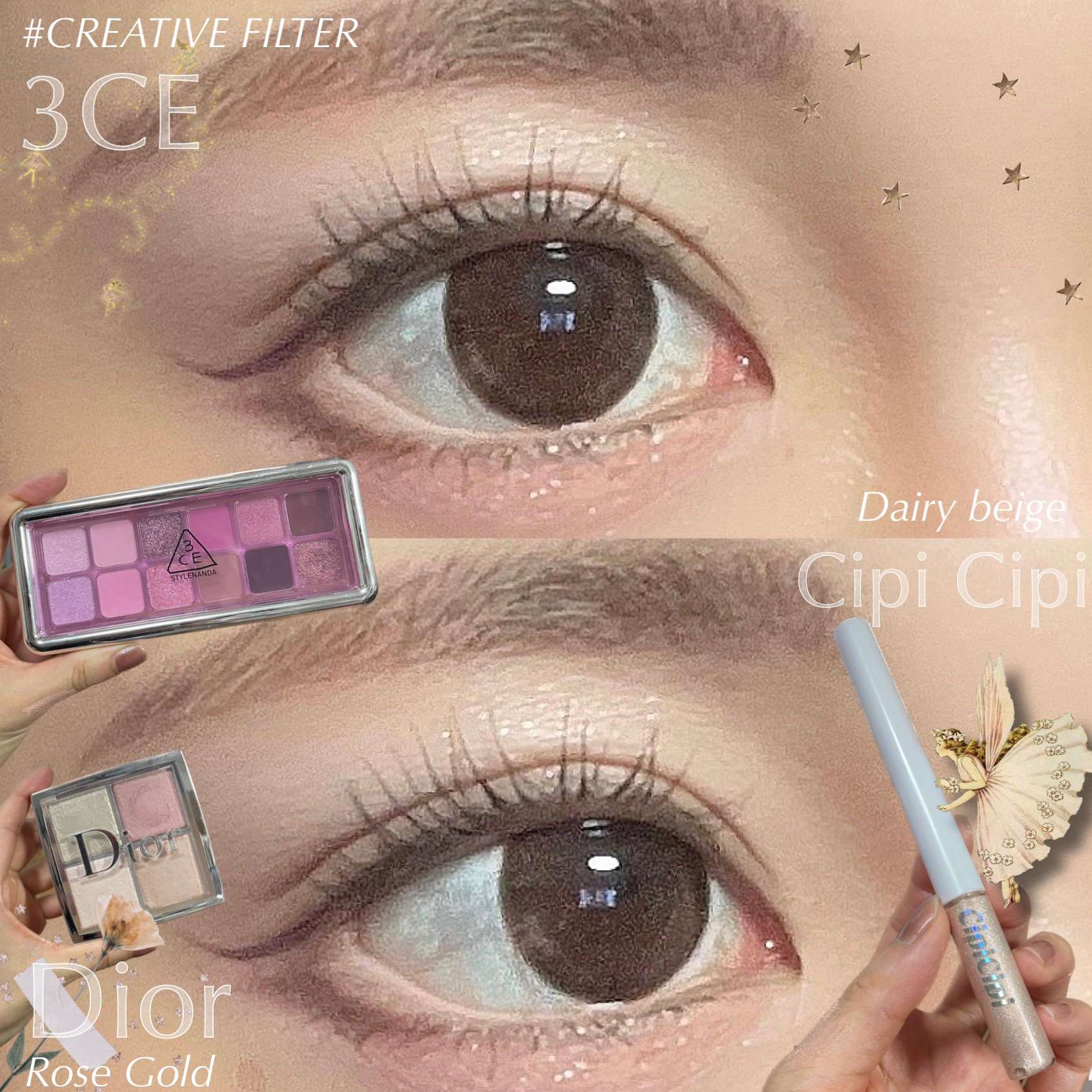 3CE ニューテイク アイシャドウパレット/3CE/アイシャドウパレットを使ったクチコミ（1枚目）