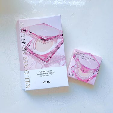 CLIO キル カバー メッシュ グロウ クッションのクチコミ「ツヤ感優勝！
厚塗り感もなく自然な仕上がりに！
..」（2枚目）