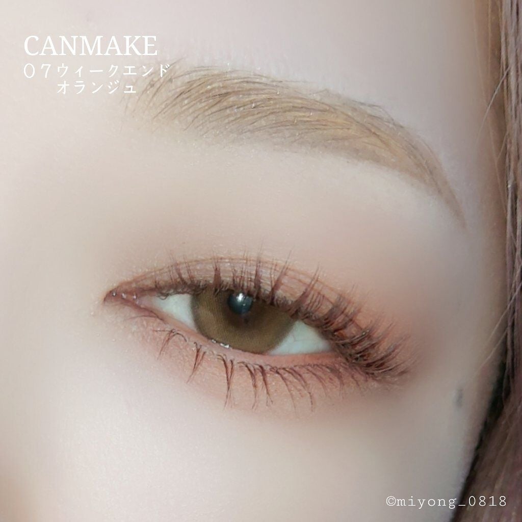 パーフェクトマルチアイズ/キャンメイク/アイシャドウパレットを使ったクチコミ(8枚目)