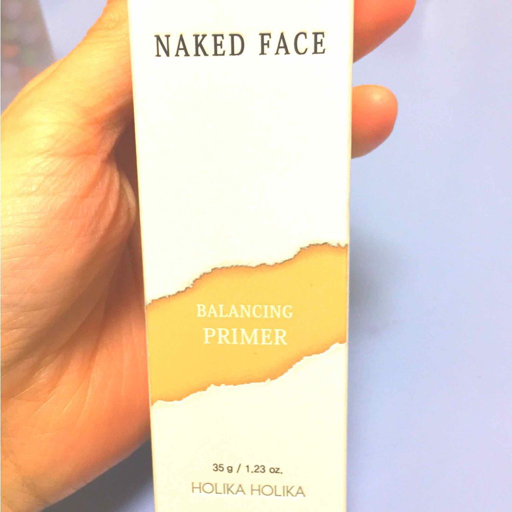 ネイキッドフェイス バランシング プライマー /HOLIKA HOLIKA/化粧下地を使ったクチコミ(3枚目)