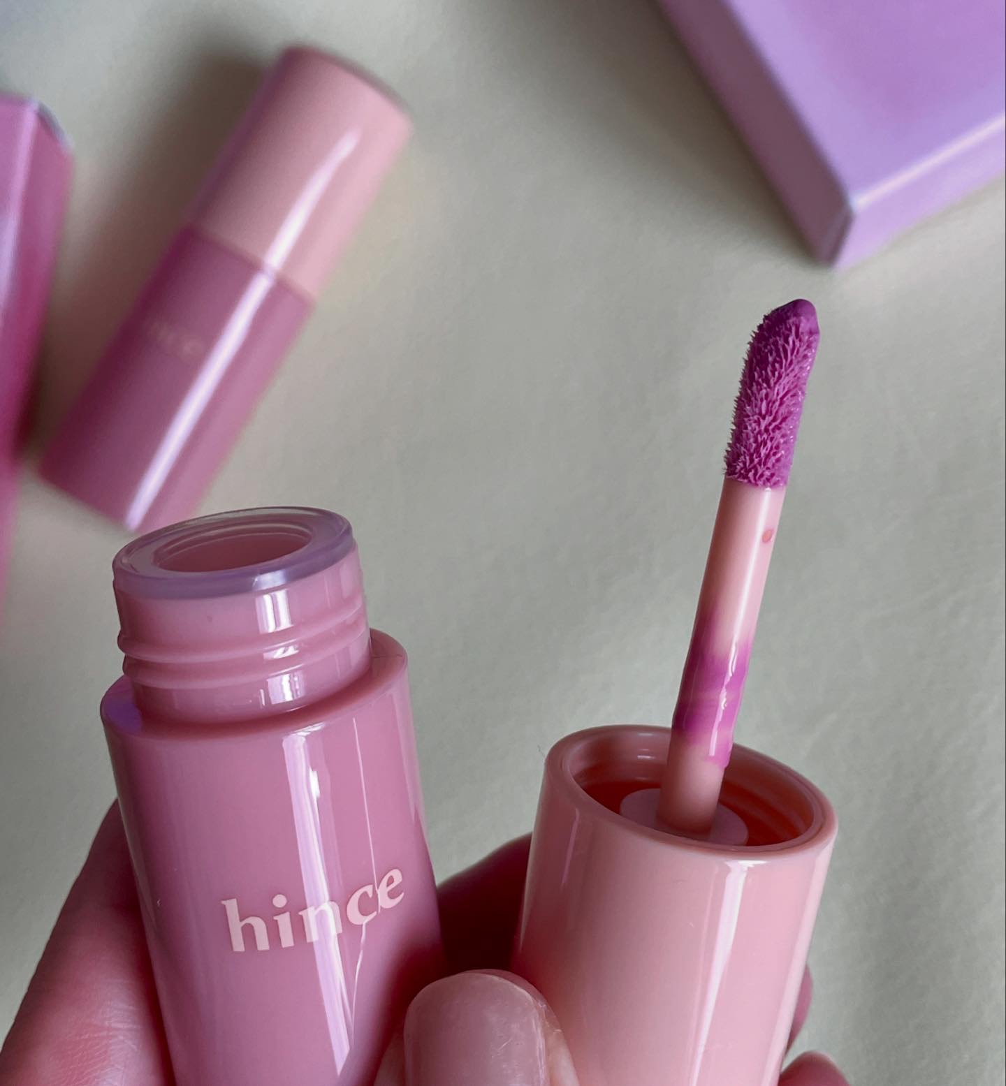 デューイーリキッドチーク LC001 ウォームフレークル/hince/リキッドチークを使ったクチコミ（3枚目）