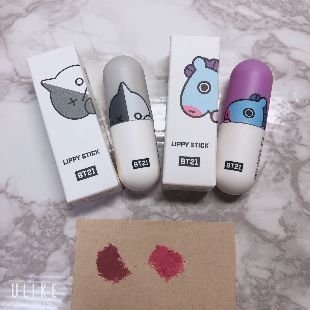 垢抜けたい女子 on LIPS 「こんにちは!今回は結構前にあったBTSコラボ商品を紹介していき..」(4枚目)