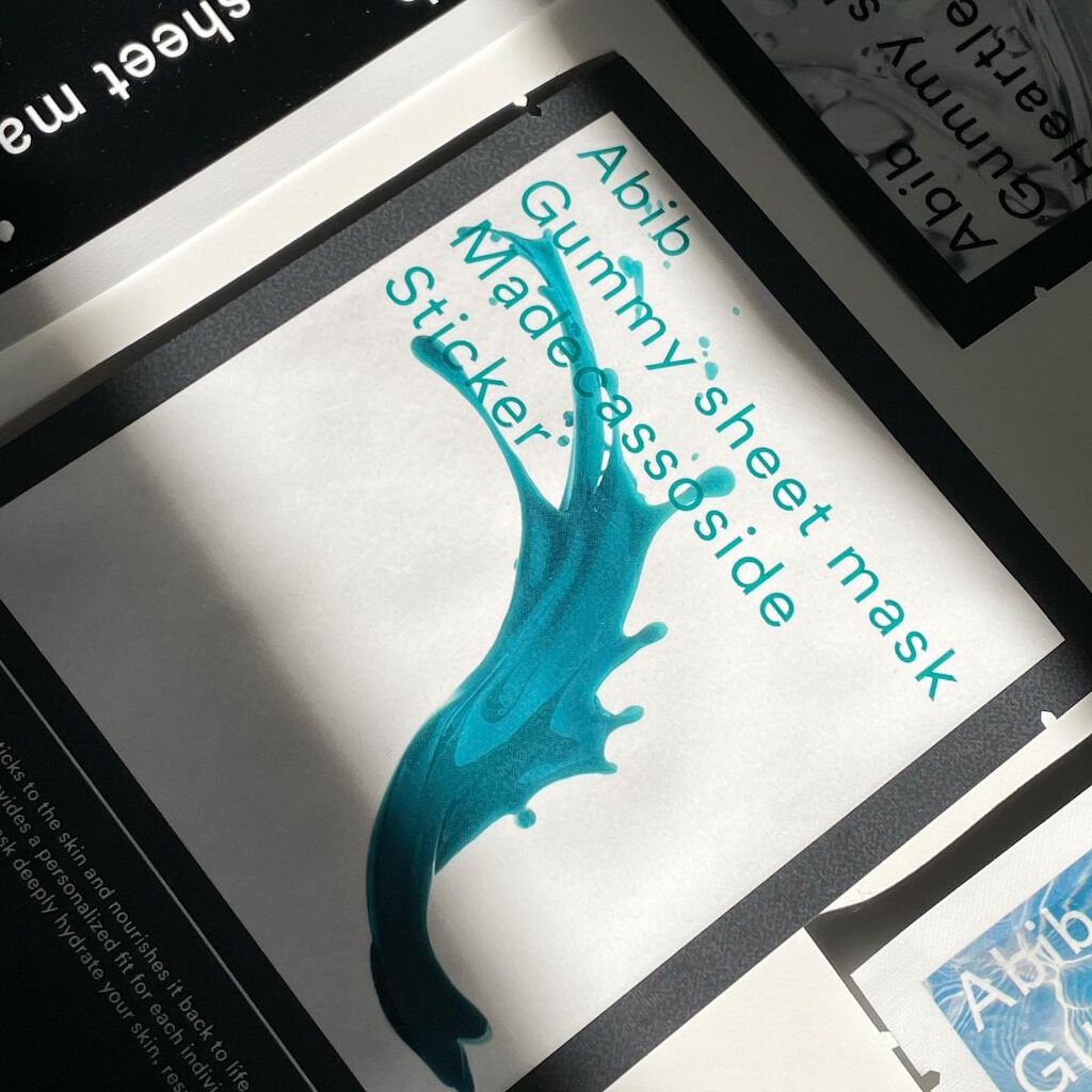 ガムシートマスクパック マデカソサイドステッカー/Abib /シートマスク・パックを使ったクチコミ(2枚目)