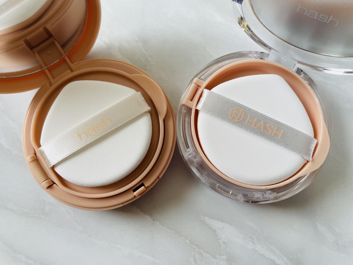 クラウド スキン グロー クッション XX01 ホンデ ピンクベージュ/HASH/クッションファンデーションを使ったクチコミ（2枚目）