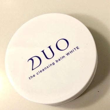 デュオ ザ クレンジングバーム ホワイトa ハーフサイズ(限定デザイン)/DUO/クレンジングバームを使ったクチコミ（1枚目）