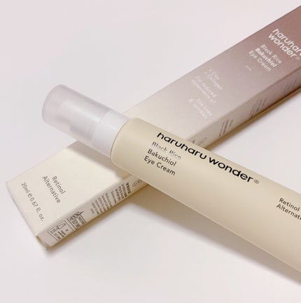 ブラックライスバクチオールアイクリーム/haruharu wonder/アイケア・アイクリームを使ったクチコミ(2枚目)