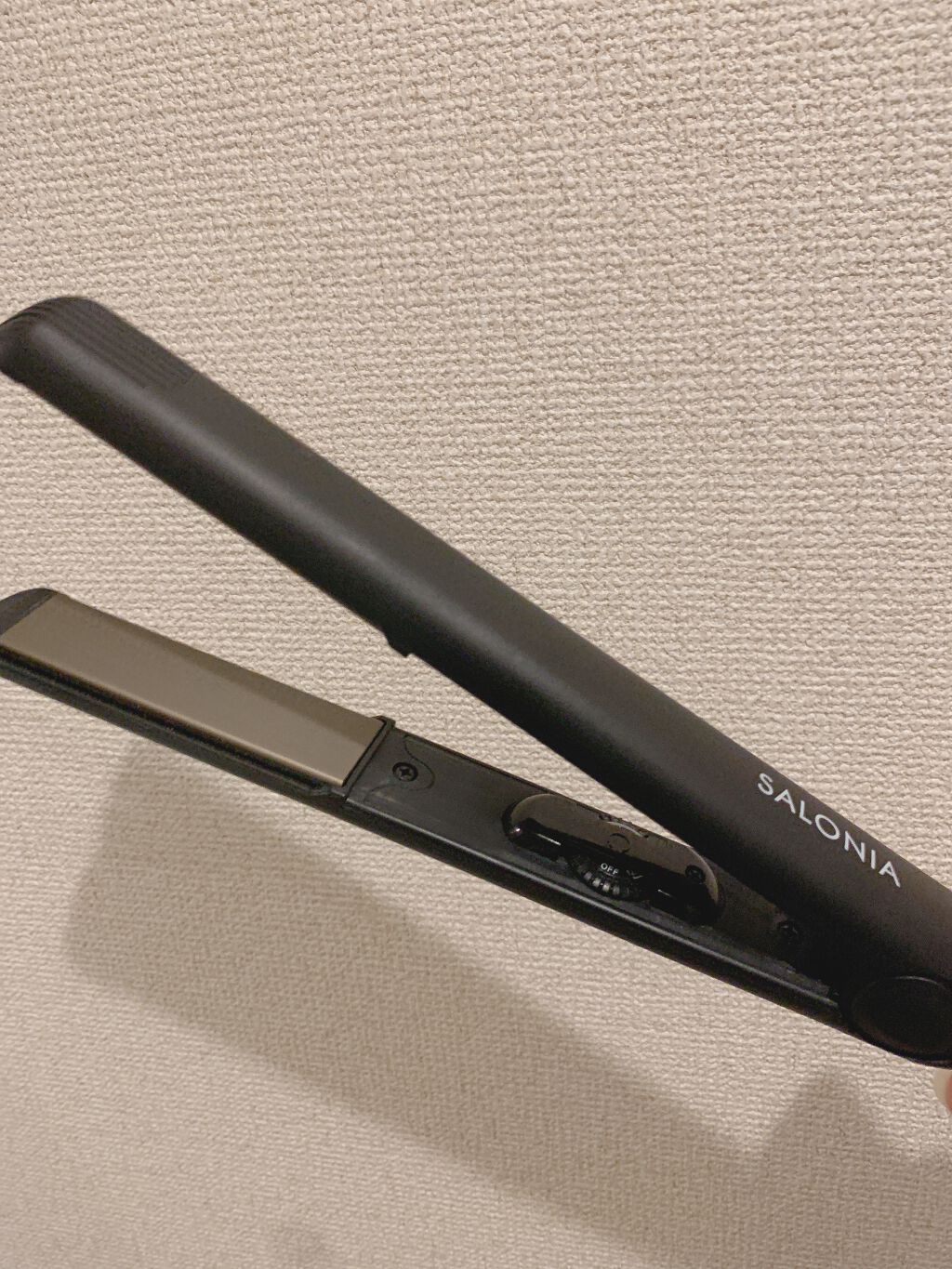 ストレートヘアアイロン/SALONIA/ストレートアイロンを使ったクチコミ(1枚目)