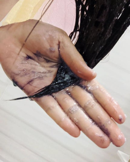 カラーシャンプーPURPLE/COLORIS/市販シャンプーを使ったクチコミ(4枚目)